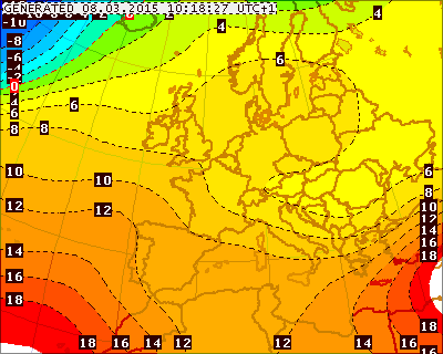 Temperaturanalyse Europa